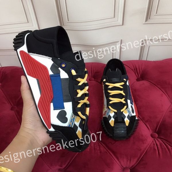 

2023 luxury designer shoes men designers classics sneaker women platform leather casual shoe low lace up sneakers hc210813, Black
