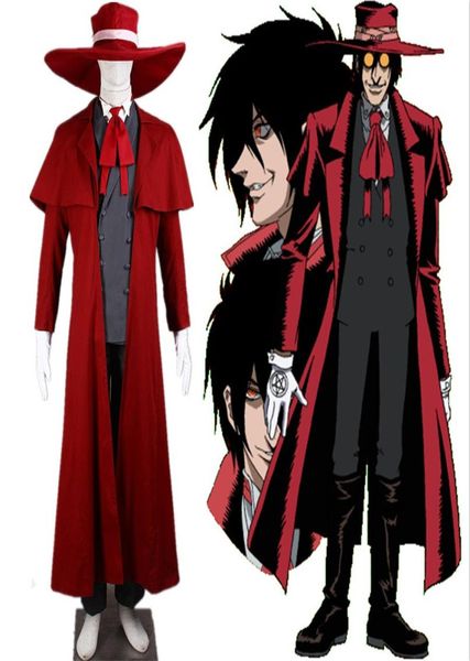 

hellsing alucard outfit cosplay costume0123456789109219454, Black