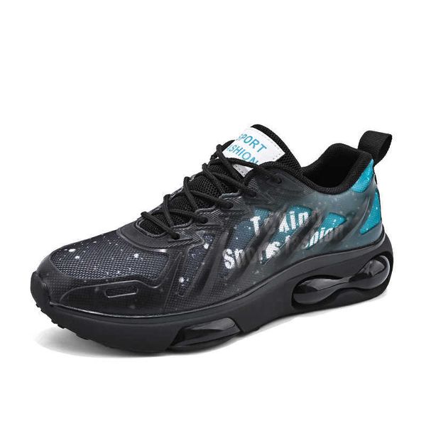 

mens sports shoes gradient color running sneakers youth breathable casual trainers purple orange blue size 39-44