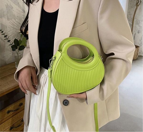 

waist bag s bag pu solid color fashion versatile shoulder messenger handbag saddle 230711