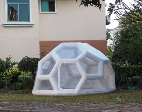 

beautiful football structure bubble tent 3m 4m 5m customized inflatable tent transparent ice house tent garden party inflatable tent