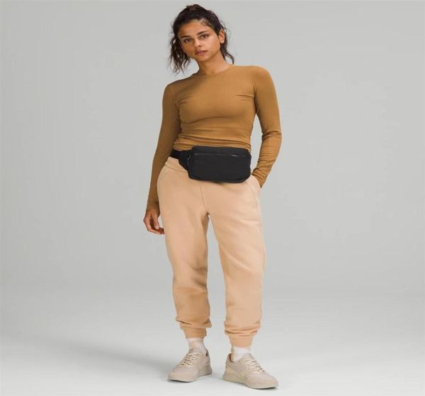 

lu clean lines belt bag waist bags fanny packs gym elastic adjustable strap zipper fanny pack yoga bag xtdh2014290r8304053