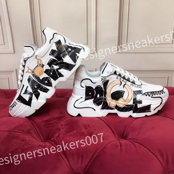 

2023 new luxurys designer sneakers plate-forme shoes pop color matching running shoes thick sole trend light fashion cool casual lace-up dad, Black