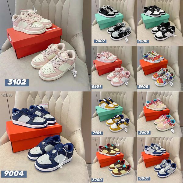 

kids shoes baby toddlers triple pink panda university blue black white children sneaker big boys girls youth