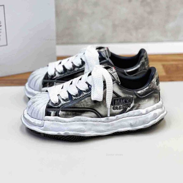 

co branded mmy dissolving shoes sanyuan kangyu yu wenle thick soled lovers' daddy shoes sports casual board shoes, Black