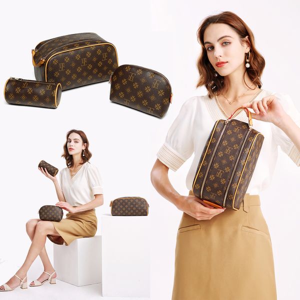 

toiletry kits lfmake bag for women 3pcs set multifunctional women s cosmetic bags travel organizer makeup case 230711