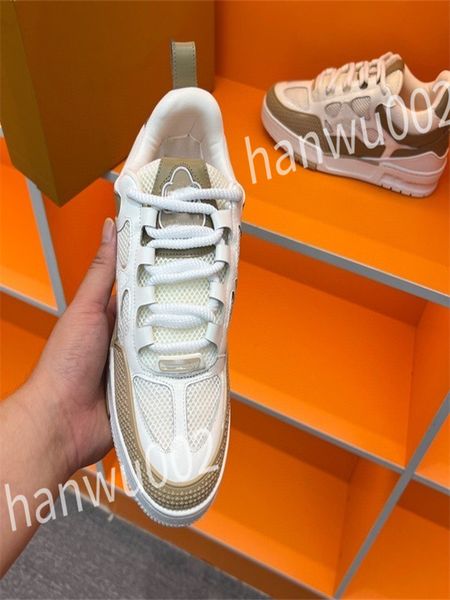 

2023 luxury fashion triple sneaker women white black sneakers for men spring chaussures casual old daddy shoes wd230601