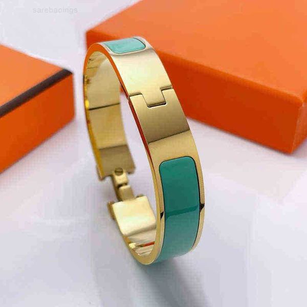 

luxury brand designer bracelet her max new design bracelet womens fashion enamel titanium stainless steel luxury mens jewelry wedding engage, Black