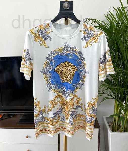 

men's t-shirts designer 2023 spring and summer new trend digital printing youth popular casual men's short-sleeved t-shirt zwi2, White;black