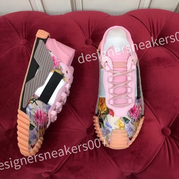 

new designer shoes men designers classics sneaker women platform leather casual shoe low lace up sneakers hc210813, Black