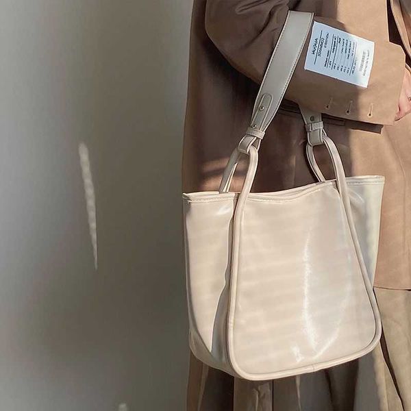 

niche new women's bag simple and fashionable soft face commuting bag tote bag portable shoulder bag for women