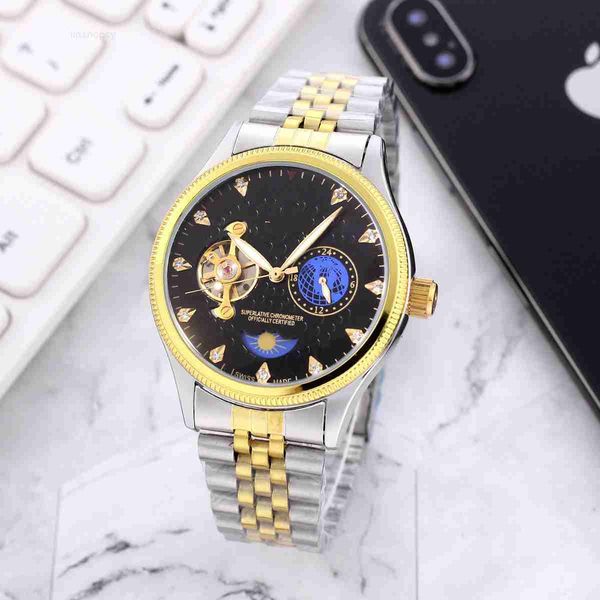

mens watch designer watches rols ex automatic mechanical rol watch for man submariners movement luminous sapphire waterproof sports montre l, Slivery;golden