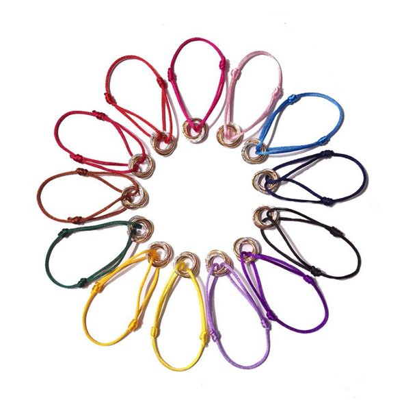 

316l stainless steel tricyclic carter love with stone braceletsbangles handmade rope bracelets for women brand design5993940, Golden;silver