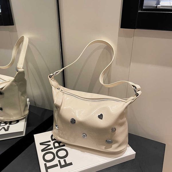

small fashion bin bag for women new advanced feeling tote bag large capacity messenger bag