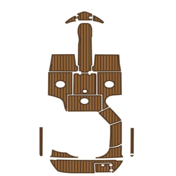 

2005 crownline 216 swim platform cockpit boat eva faux foam teak deck floor pad backing self adhesive seadek gatorstep style pads