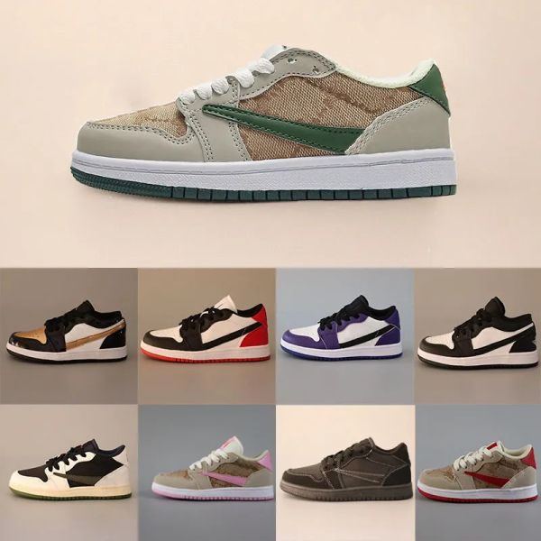 

kids scotts sneaker low ji 1s 1 cut pink collaboration traviscotts olive black phantom reverse mocha fragments military blue grey retros inf