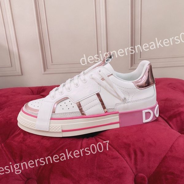 

2023 luxury casual shoe men women designer sneakers vintage shoes fashion designers chaussures ladies reflective sneaker hc210812, Black