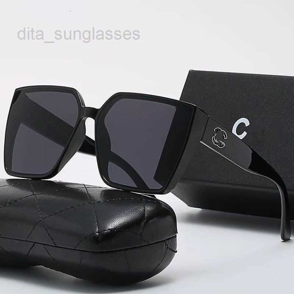 

designer sunglasses mens women luxury channel glasses fashion eyewear diamond square sunshade crystal shape sun full package glasses lunette, White;black
