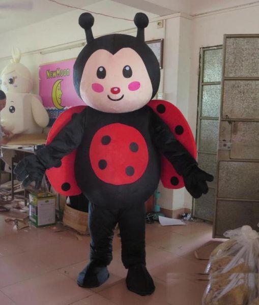 

2019 ladybug mascot costume for to wear8209127, Red;yellow