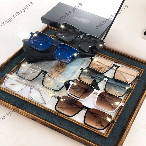 

summer new xiangjia fashion half frame sunglasses female wu * yan same metal plate 4290 sunglasses trend, White;black
