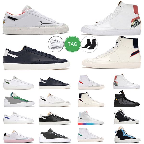 

blazer iron grey men women shoes blazers mid 77 classic green magma orange thermal white designer sneakers mens trainers outdoor jogging wal