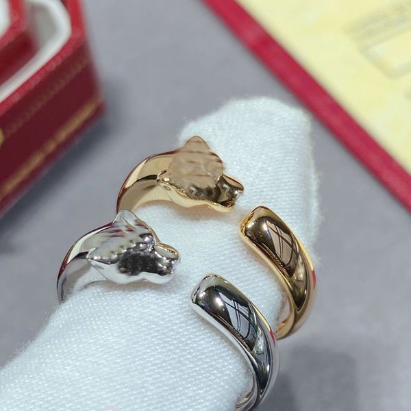 

designer ring for women and men luxury jewelry sterling silver fashion trend couple anniversary gift style, Golden;silver