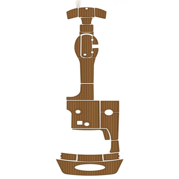 

1999 chaparral sunesta 233 swim platform cockpit boat eva foam teak floor pad self backing ahesive seadek gatorstep style floor