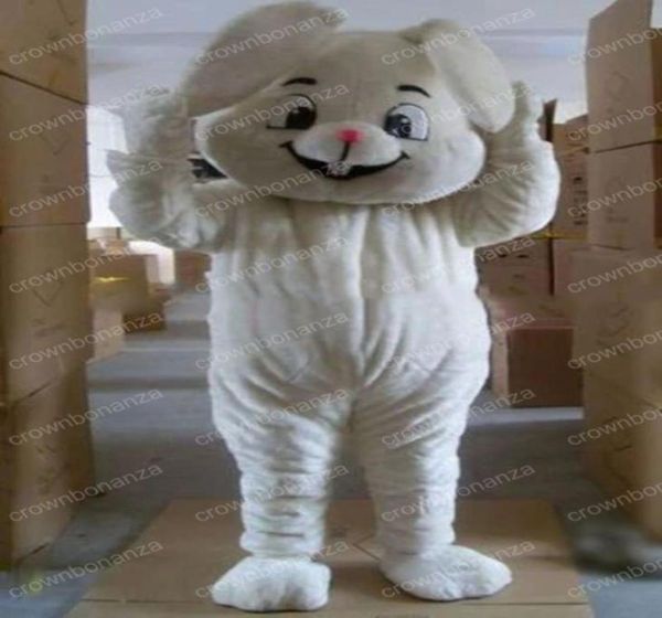 

halloween white rabbit mascot costume cartoon character outfits adults size christmas carnival birthday party outdoor 3347695, Red;yellow