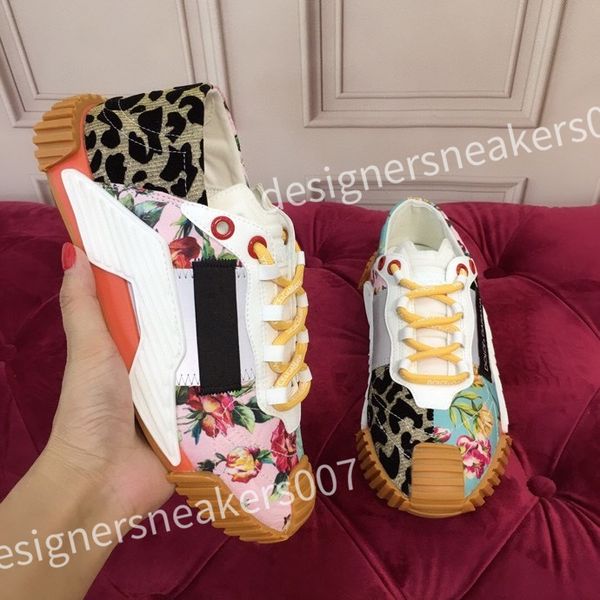 

luxury designer casual shoes genuine leather white graffiti sneakers fashion decoration skateboard shoe men women hc210813, Black