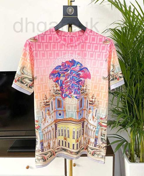 

men's t-shirts designer 2023 spring/summer new digital printing youth popular casual round neck short sleeve t-shirt 78tt, White;black