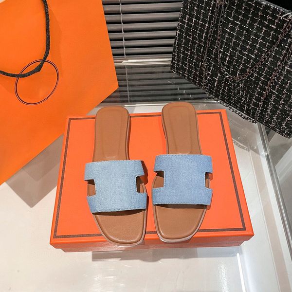 

luxury brand shoe summer sandals designer slippers slides floral brocade genuine leather flip flops man women shoes sandal effortlessly casu, Black