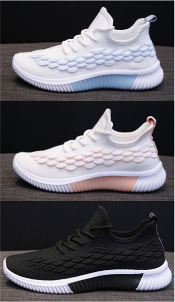 

2023 new summer net shoes korean trend sports shoes breathable casual shoes fashion wear-resistant women's shoes, Black