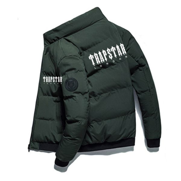 

men's jackets men's winter jacket and outerwear trapstar london parkas jacket men's windproof thickened thermal men's pa, Black;brown