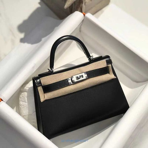 

8a quality luxury designer tote bags h home kelys online store 2023 new high end bag second generation glossy box soft cowhide one shoulder
