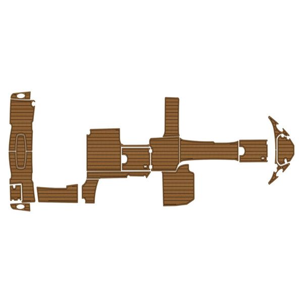 

2020 chaparral 317 ssx swim platform cockpit boat eva foam faux teak floor pad self backing ahesive seadek gatorstep style floor