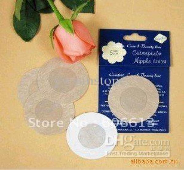 

instant nipple cover nonwaven disposable nipple pad 100pairs200pcslot 3 design mixed2373374, Black;white