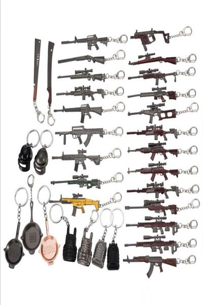

key rings pubg keychain battle grounds keychain helmet pan 98k gun alloy keyring jewelry fps game fans gift llaveros mujer brelok9749069, Slivery;golden