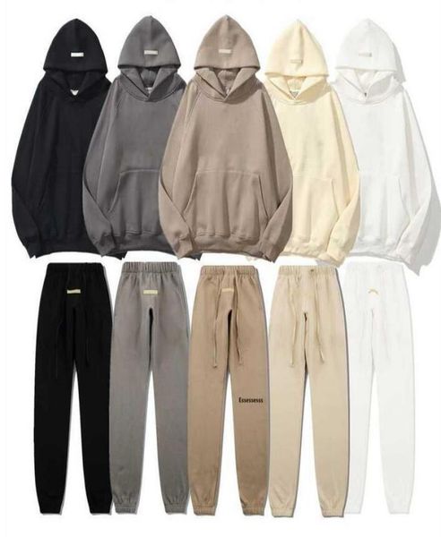 

2023winter fashion s designer mens hoodies fears loose of pullover god hoody sweatshirts long sleeve hooded jumper womens clothing winter56, Black