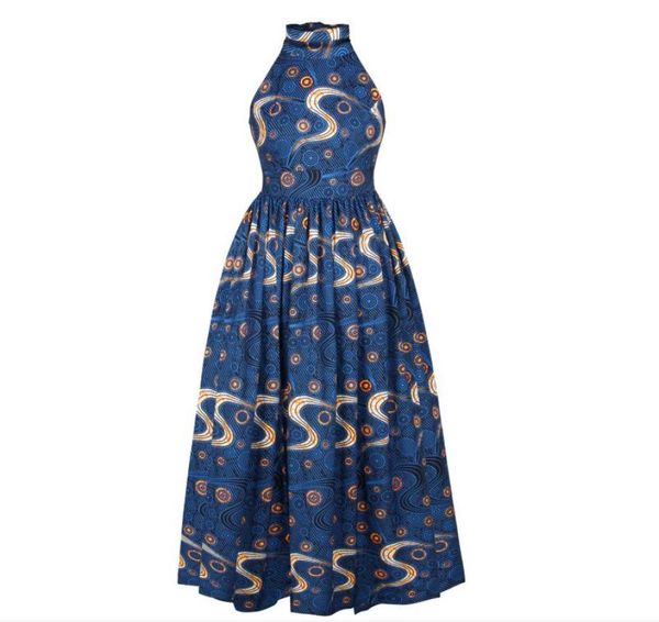 

style digital print zip-up women's drs with high necklines wholesale8262553, Black