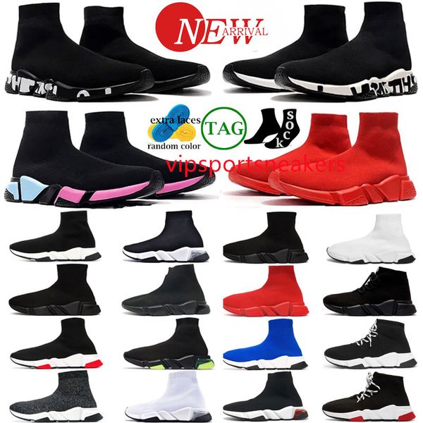 

trainers speeds 2.0 tripler s paris socks shoes platform 1.0 v2 sneaker men women designer boots black white balanciagas light sliver ruby g
