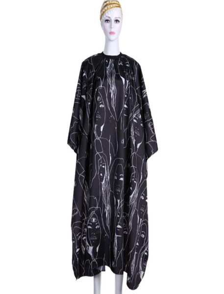 

1 pcs waterproof cloth apron coloring hairdresser hairdressing hair cutting capesalon barber gown apron home salon cape cloth1994364