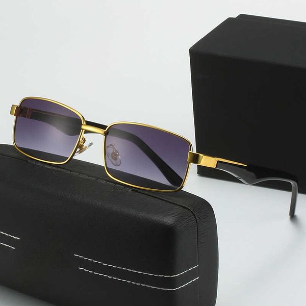 

fashion mercedes-benz sunglasses z58 business small square men's benz plate leg optical glasses with logo box, White;black