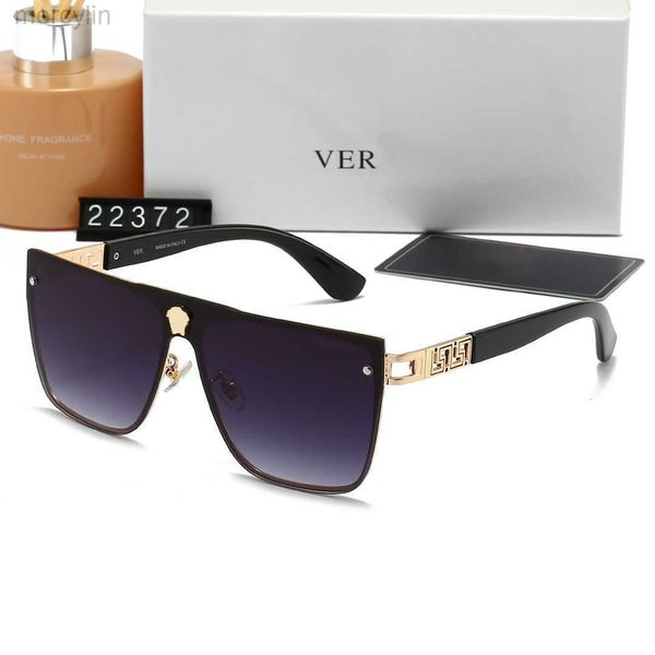 

luxury designer versage sunglasses men's women's vercace sunglasses polarized lenses available trendy fashion casual sunglasses 22, White;black