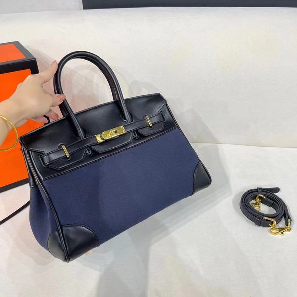 

birkin designer totes bag women tote handbags brand shoulder bags luxury handbag large capacity multifunctional satchel fashion multi-color