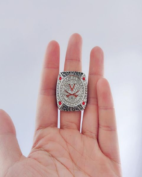 

virginia 2019 cavalier s men039s college basketball championship ringg fan men gift whole drop 4698485, Golden;silver