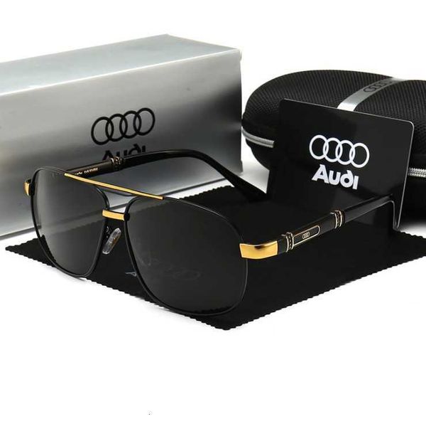 

Fashion Audi top sunglasses New fashion Polarized Sunglasses men's personality 4S shop driving glasses driver Women with logo box