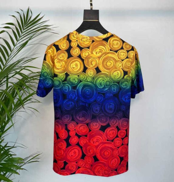 

men's t-shirts designer 2023 summer new fashion trend direct spray digital printing round neck short sleeve t trendy men 4rev, White;black