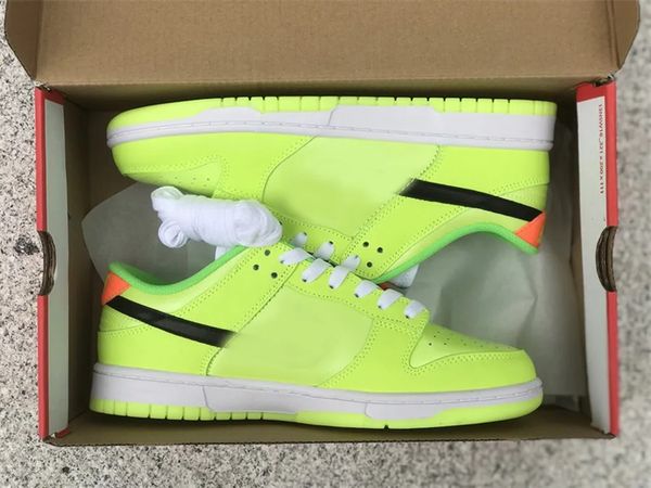 

glow in the dark designer shoes sb dnks low green yellow black men women basketball shoes luxury skatesboard shoes outdoor sneakers fast del