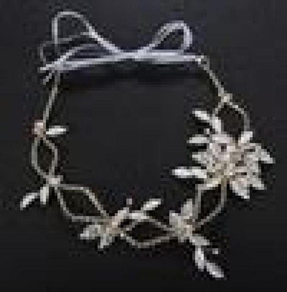 

wedding crystal headband hair chain for women handmade bridal hair vine jewelry for bride tiaras and crowns jcg0215938062, Golden;white