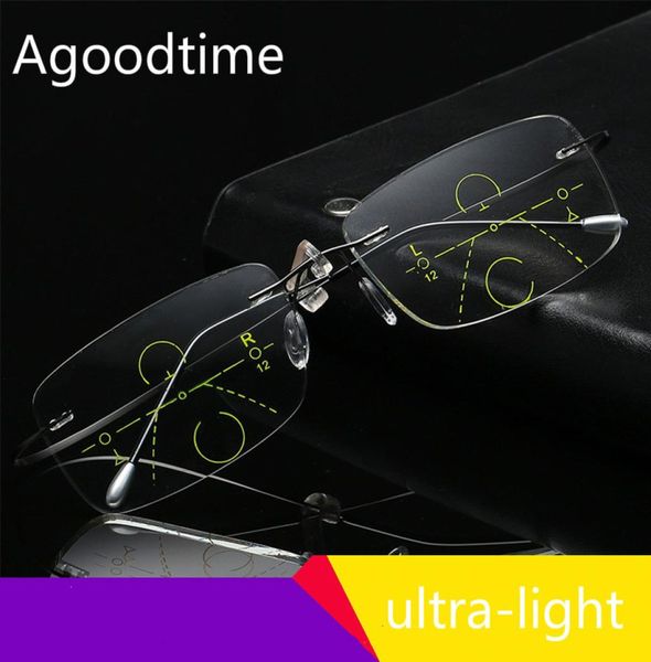 

frameless ultralight nearuse multifocus presbyopic glasses intelligent multifocus reading glasses for the elderly4755657